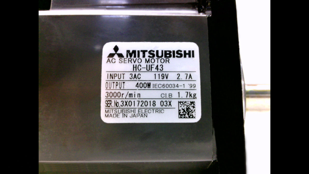 HC-UF43 Mitsubishi servo motor